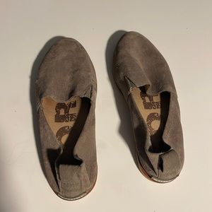 Sorel Slide-On Olive Green Waterproof Shoes